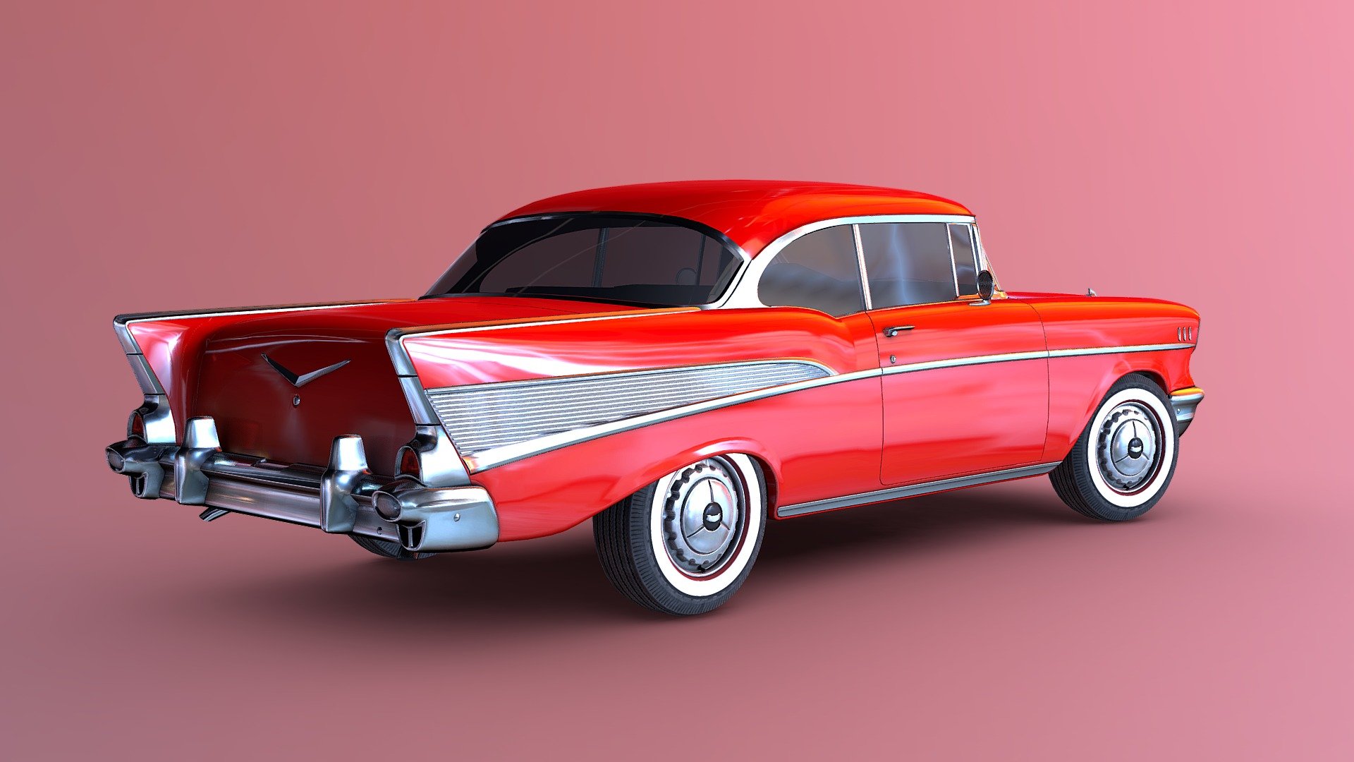 Chevy Bel Air 3D model by kanistra [78f50fd] Sketchfab