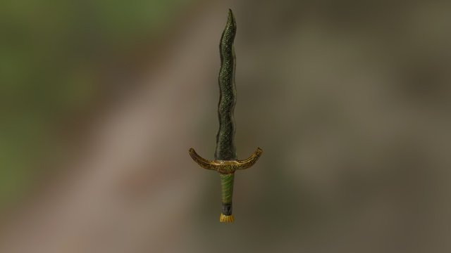 Daga 3D Model