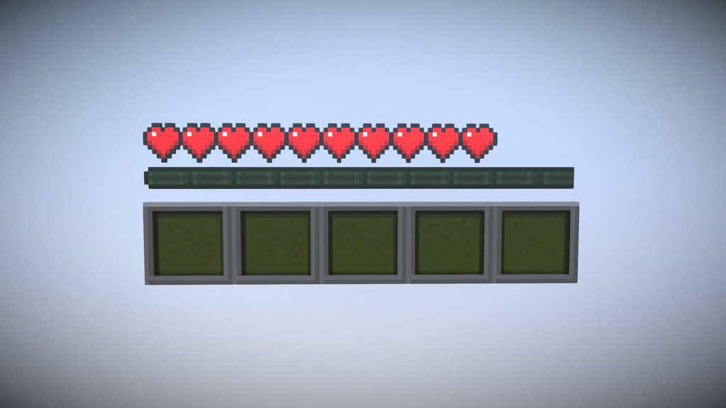 HUD Minecraft Object