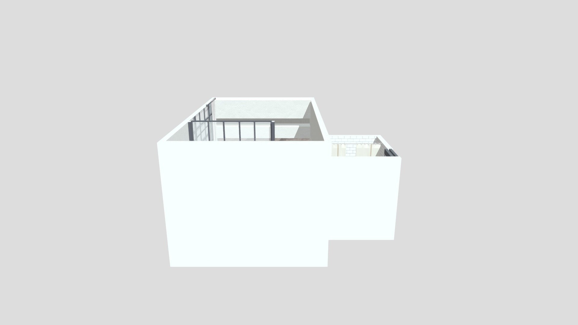 Attic Apartment  - Geïmporteerd — Sketchfab embed 3D viewer