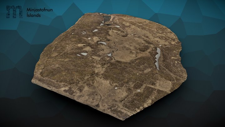 Stóru-Hámundarstaðir (Neðra- & Efra-Hálskot) 3D Model