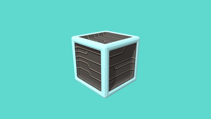 Caixote 3D Model
