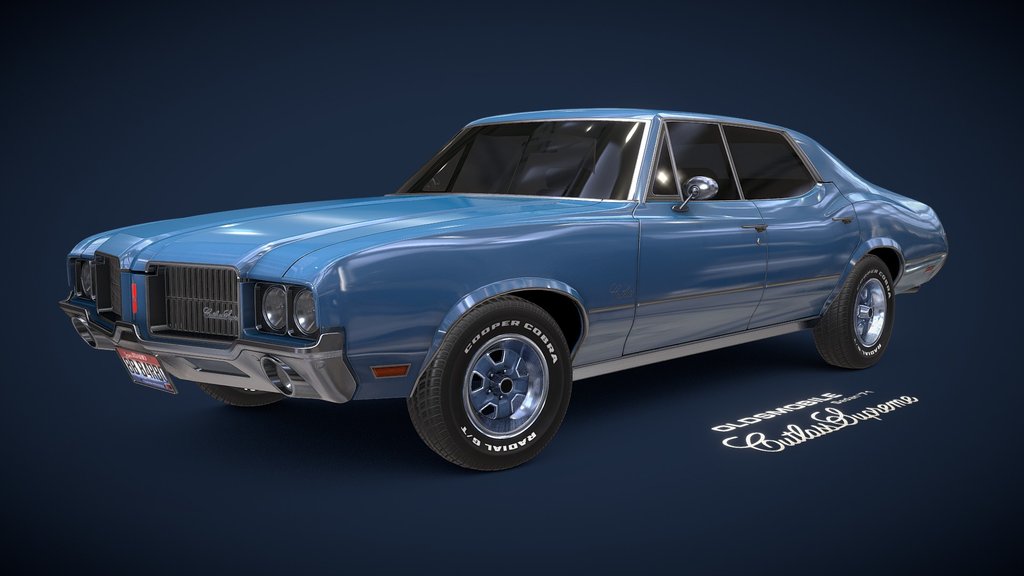 Oldsmobile Cutlass Supreme Sedan '71