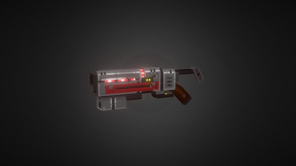 Laserrifle - 3D model by nordgren [78f79af] - Sketchfab