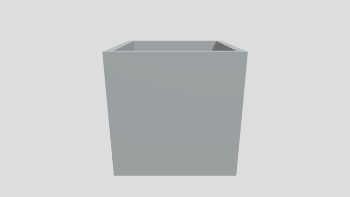 Bottom of cup cake party holder v4 3D Model