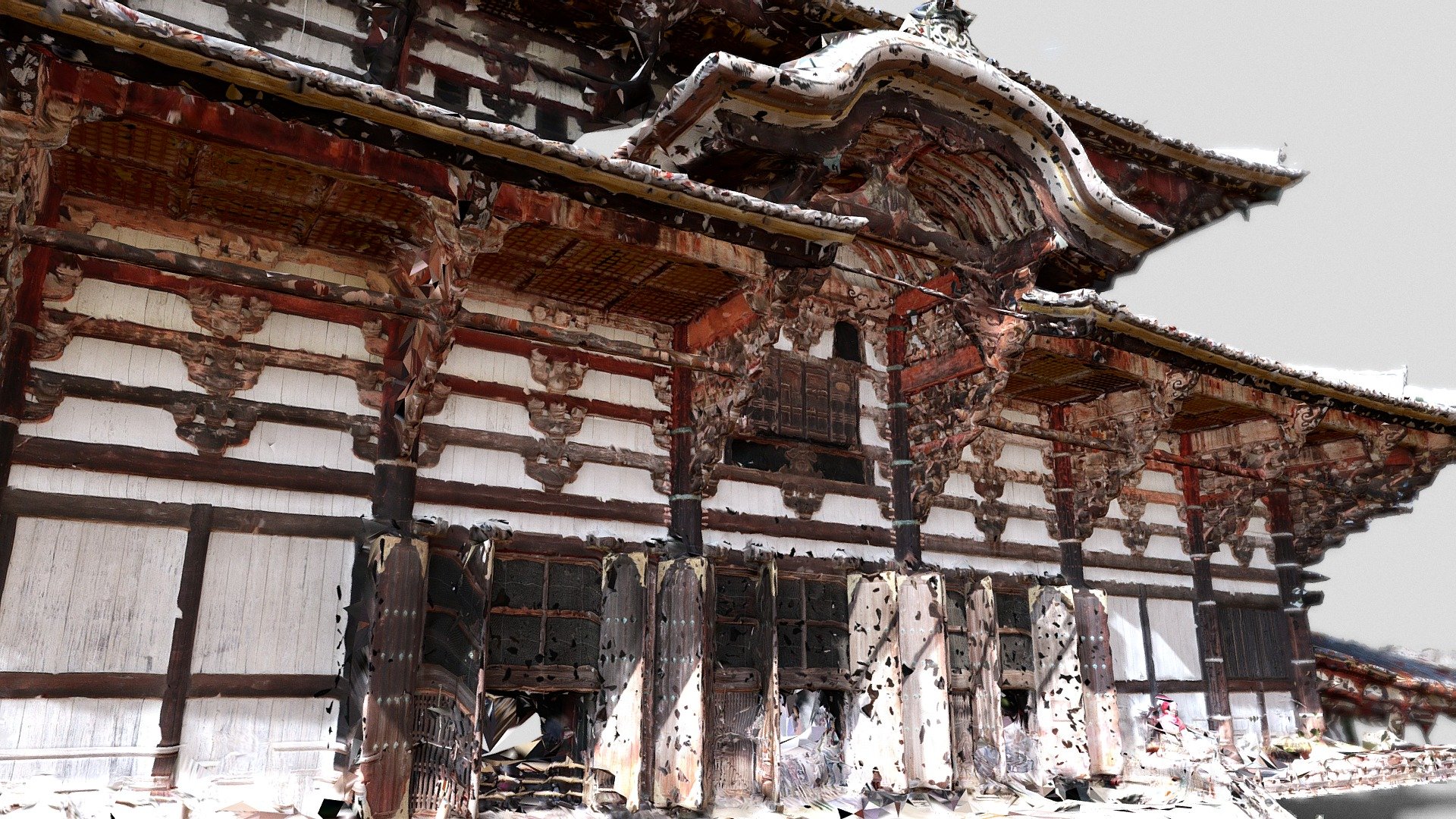 Great Buddha Hall, Todaiji Temple, Nara: 東大寺大仏殿
