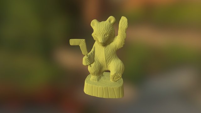 Мишка 3D Model