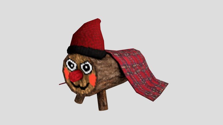 Gorilla Tag Tió de Nadal 3D Model
