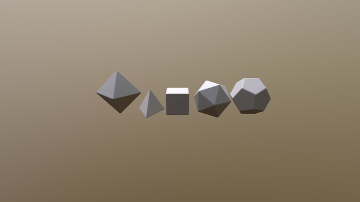 DND Dice 3D Model