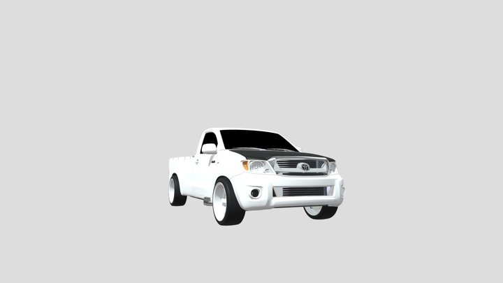 2009 Toyota Hilux Vigo Tuned 3D Model