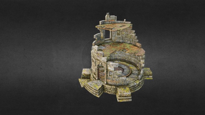 The tower ruins (WIP) 3D Model