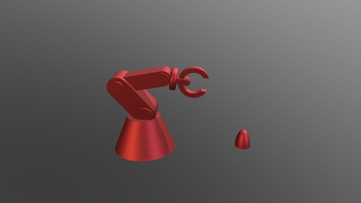 BraccioMeccanicoAnimato 3D Model