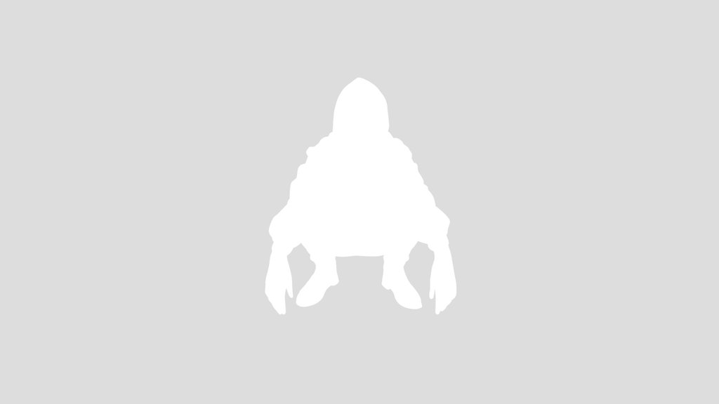 Girl In Hoodie Squatting