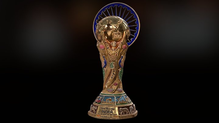Copa Mundo india – Gratis 3D-model STL