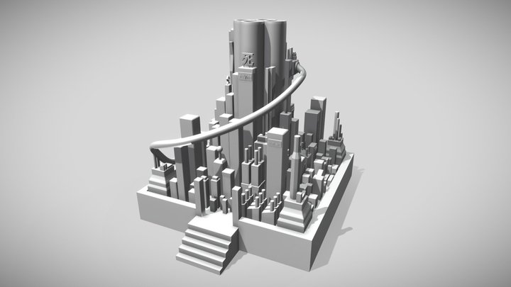 Little Metropolis 3D Model