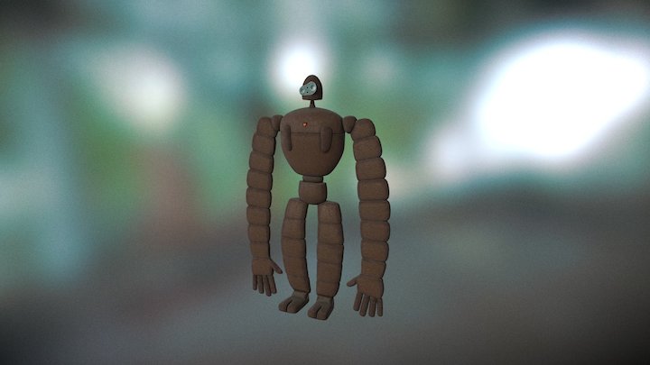Laputa Robot 3D Model