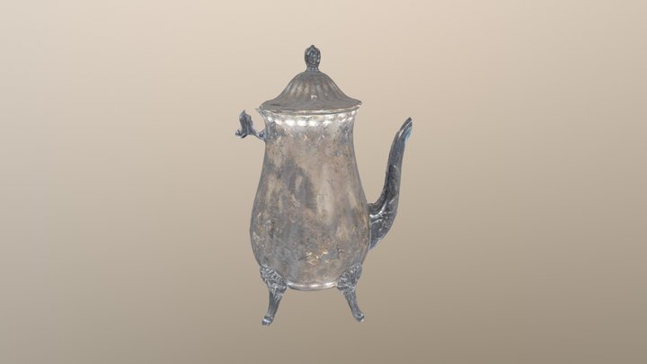Metallic pitcher 3D Model