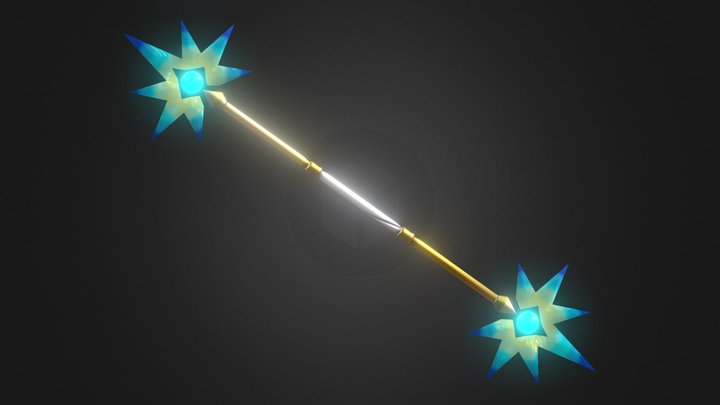 Elementalist Lux - Light Staff (LoL) 3D Model