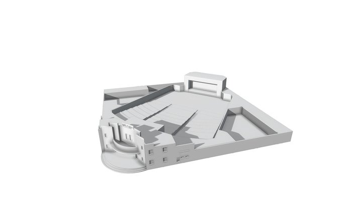 Halfaia Cinema 3D Model