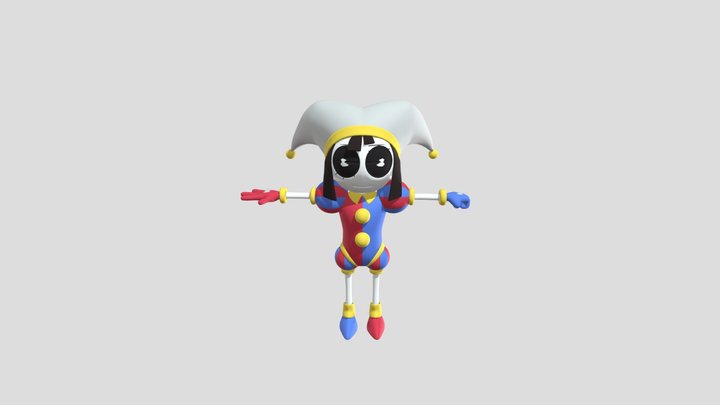 Image To Stl.com_pomni_release 3D Model