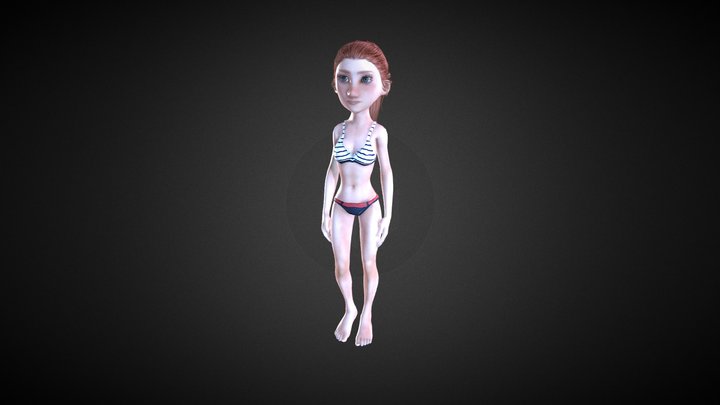 iClone Character Creator - Judy Morph 3D Model