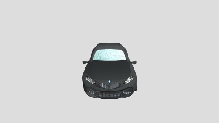 BMW Coupe 2016 Sports Car 3D Model
