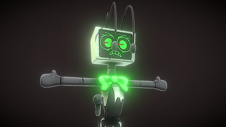 Twisted Vee (Dandy's World) 3D Model