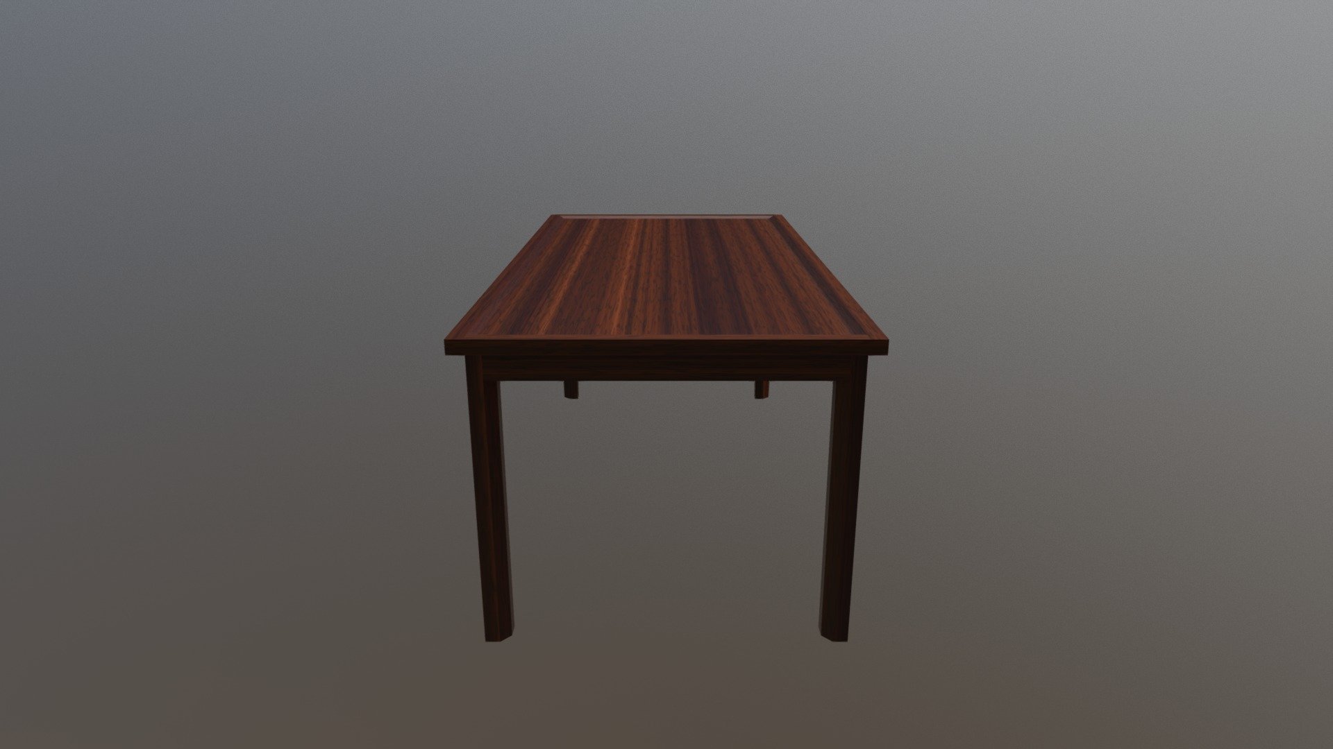 wood Table Lowpoly