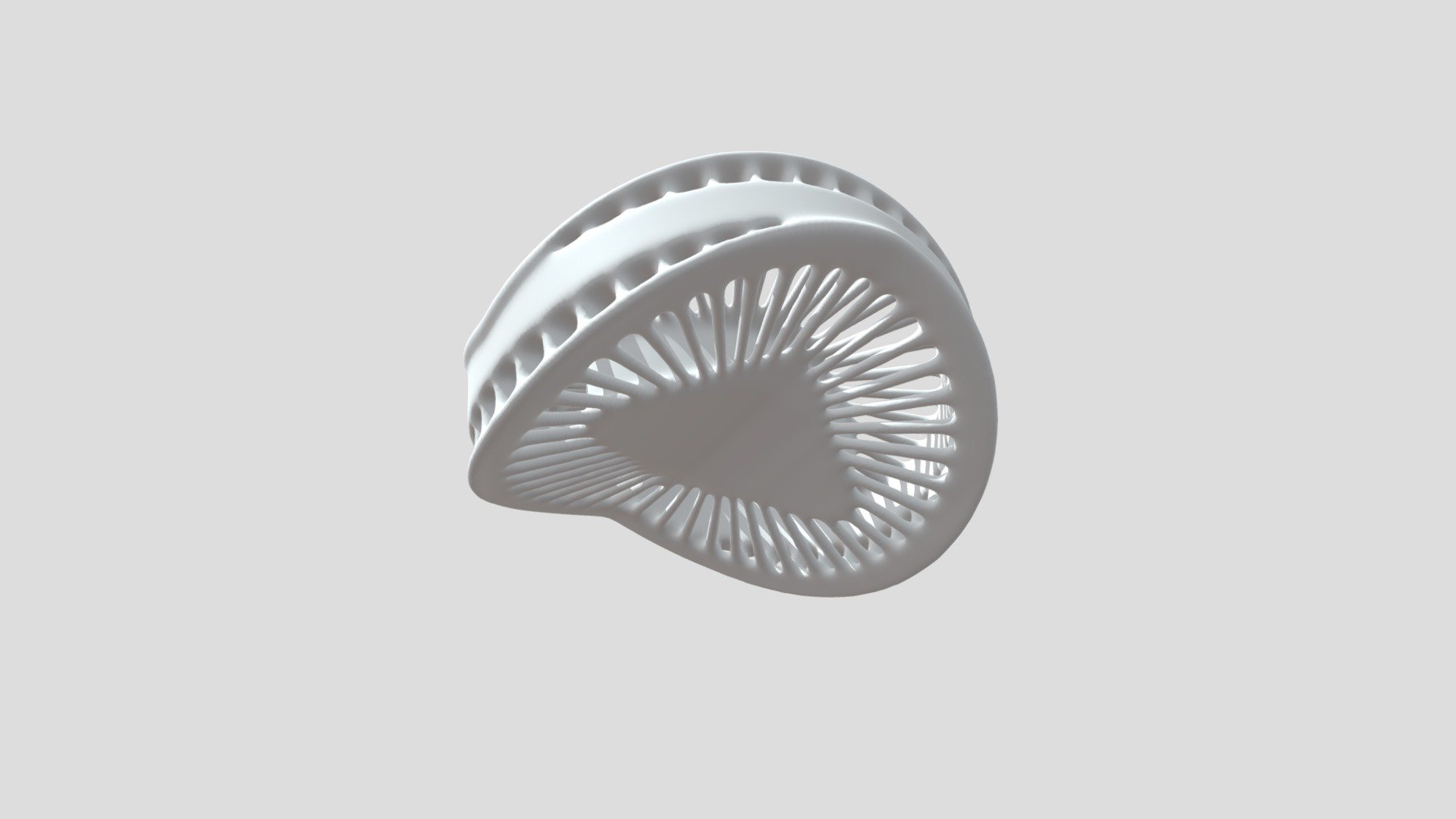 Diatom - Campylodiscus Hibernicus — Sketchfab embed 3D viewer