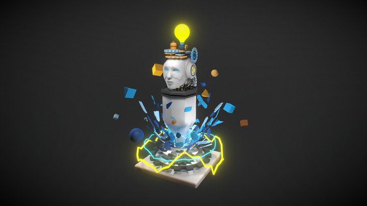 Brand Model 3D Model