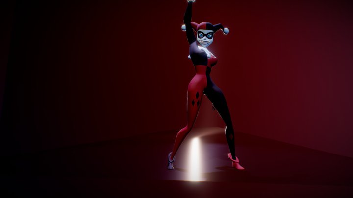 Harley Quinn 3D Model