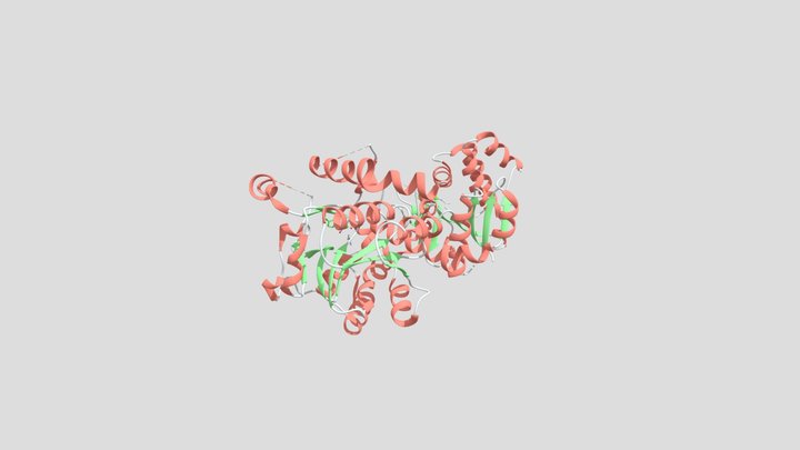 Human glycogenin2 - 4UEG 3D Model