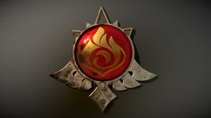 Pyro Trinket 3D Model