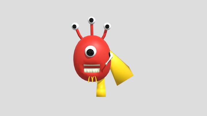 Monstruomcdonalds 3D Model