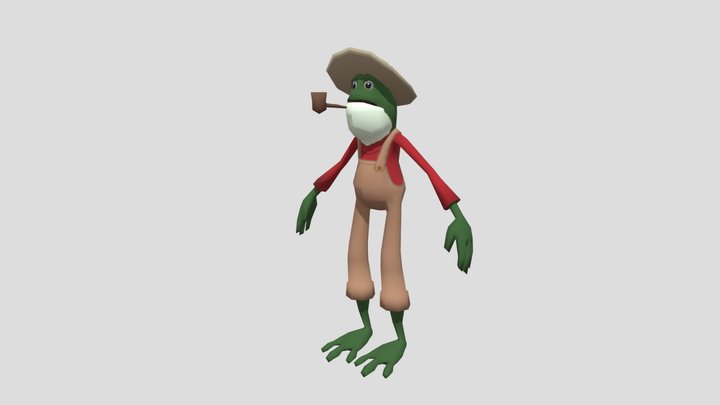 Brer Frog – Free 3D Model STL