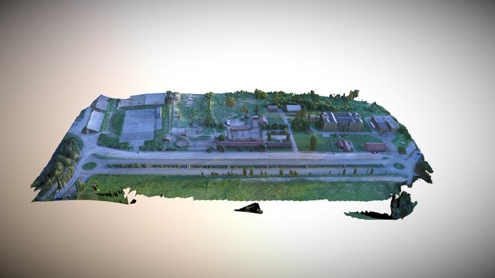 Landscape 3D model in São José dos Campos 3D Model