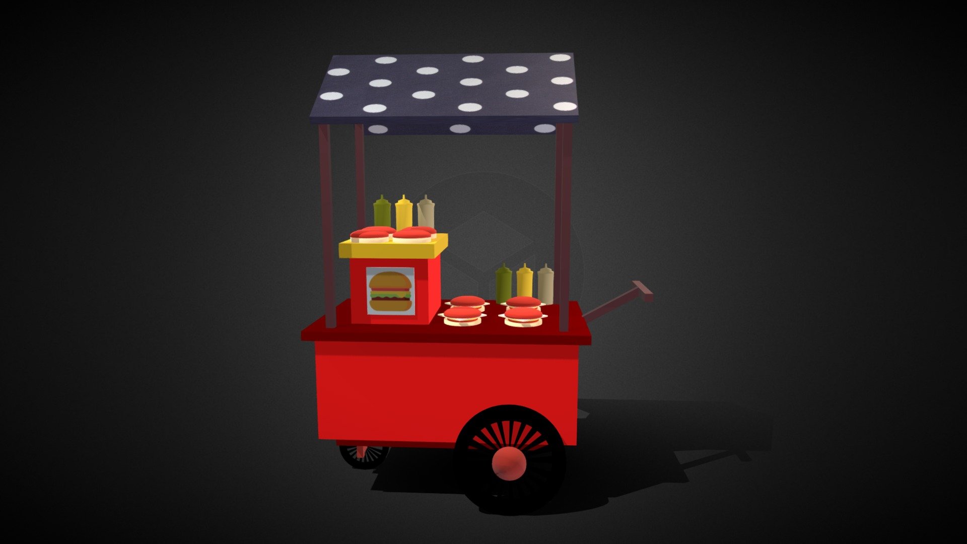 Burger Street Cart