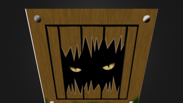 Crate 3D Model