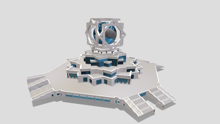 Bagt koshgi (marriage registry) Building 3D Model