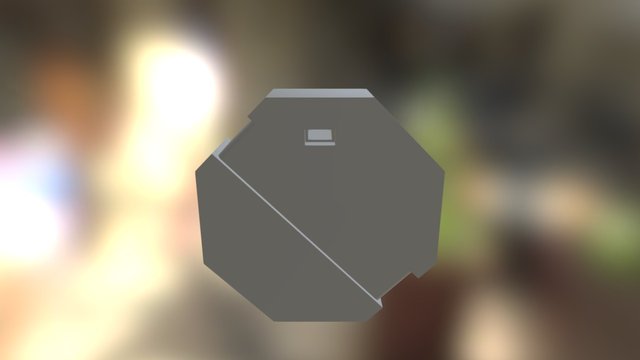 Batteri Cap 3D Model