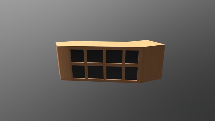 Checking Counter 3D Model