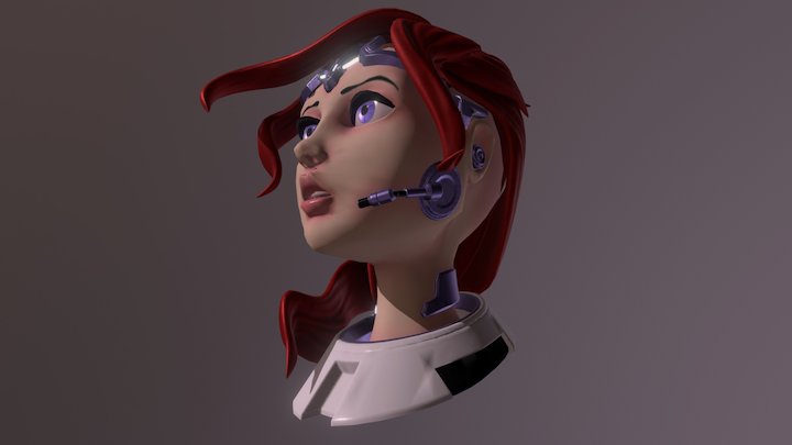 Space Mage 3D Model
