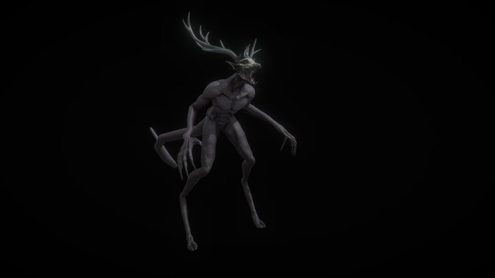 Shadow Creature 3D Model