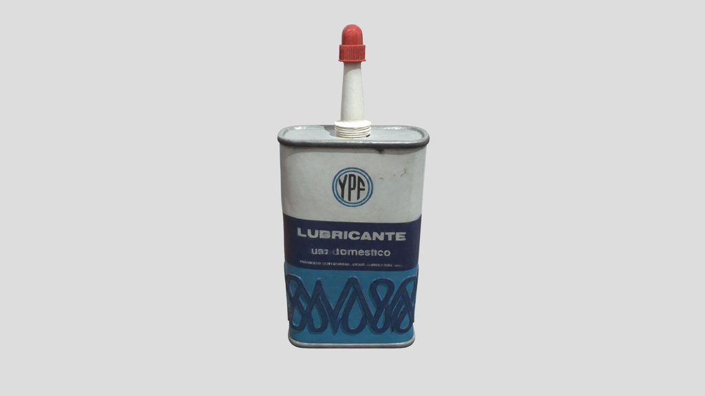 Vintage YPF Lubricant Tin