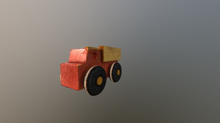 Toy Truck 3D Model