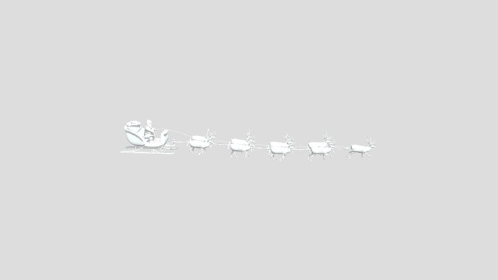 Santa's Convoy, Petrified – Kostenloses 3D-Modell STL