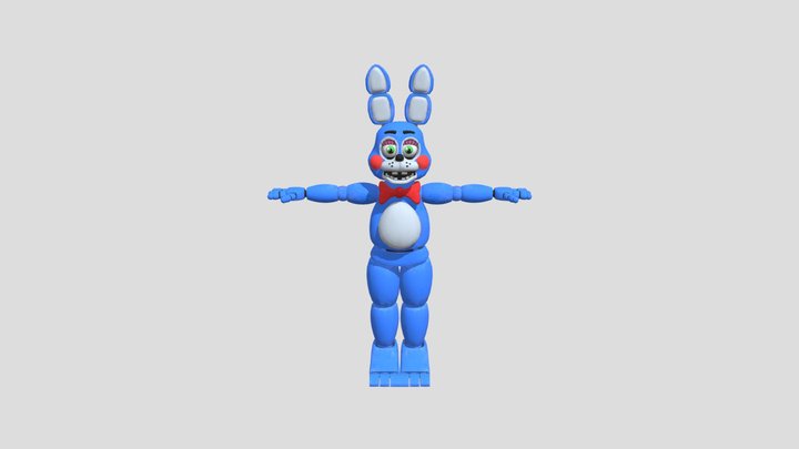 Five Nights At Freddy's - Toy Bonnie 3D Model