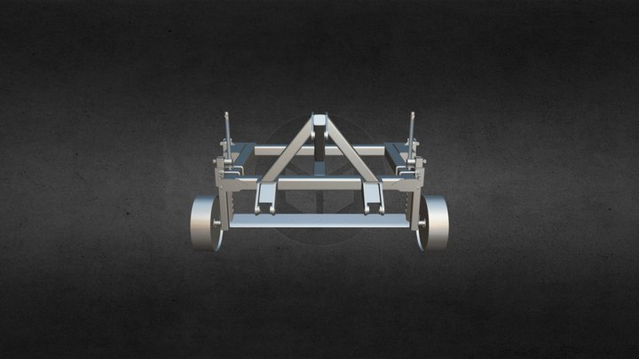 Скоба для подкопки моркови 1,8м 3D Model