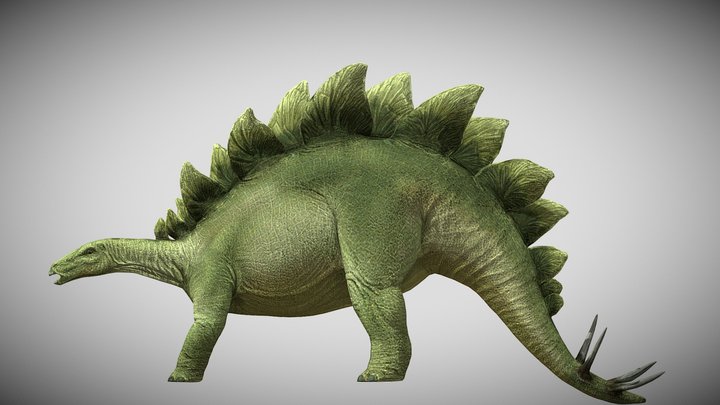 JP:OG Stegosaurus – Modelo 3D gratuito STL