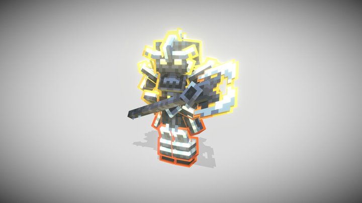 Possessed Aztec Armor 3D Model
